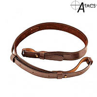 Ремінь збройовий шкіряний A-line М41 коричневий