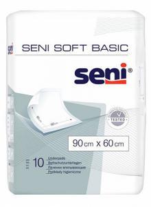 Одноразові пелюшки Seni Soft Basic 60х90 см 10 шт