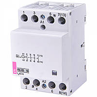 Контактор модульный RA 63-40 63А 4НО 220V AC ETI 2464096