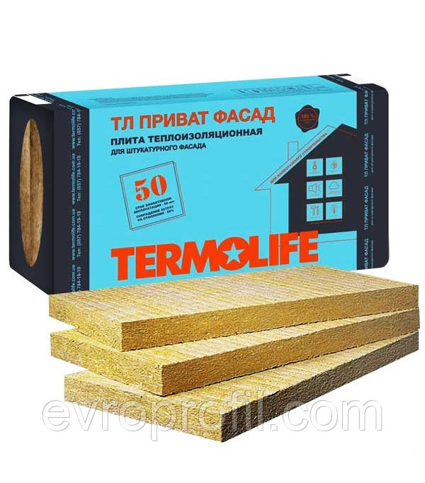 Утеплювач «Termolife» Приват Фасад 50 мм