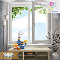 Двочастне вікно WDS 5 Series, WDS 6 Series, 8 Series