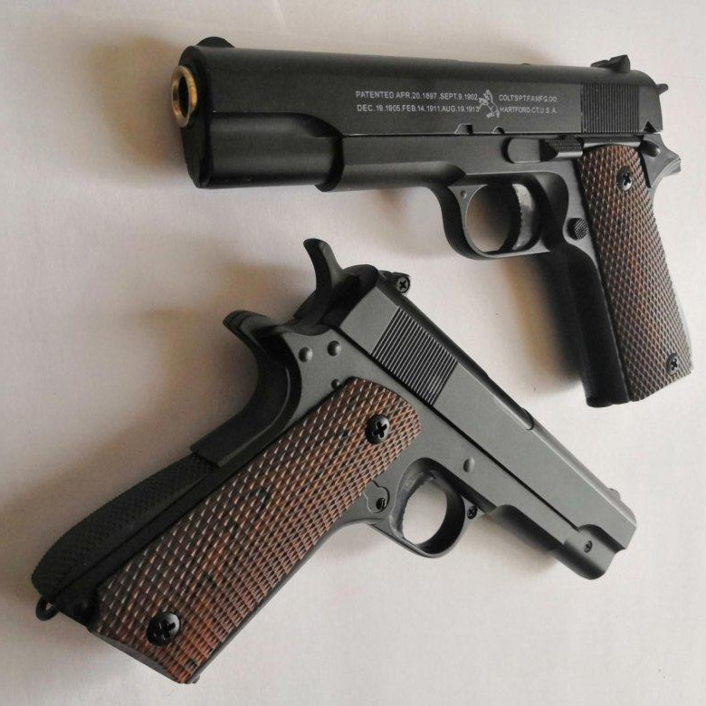 Дитяча іграшка Пістолет Кольт Colt 911 металевий розбірний