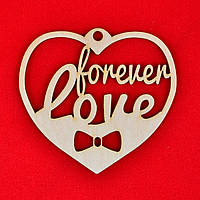 Фигура из фанеры 0.3 "Forever love", 11*10см