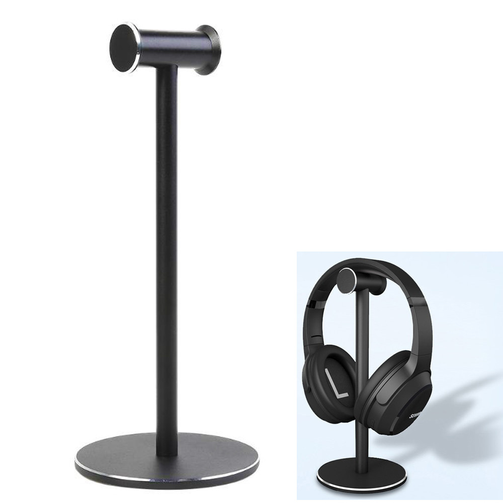 Підставка-тримач для навушників HS02 метал настільна універсальна. Тримач-підставка для навушників, фото 1