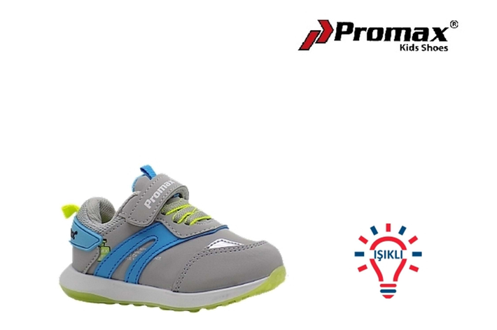 Кросівки для хлопчика Promax 1712/09, 23 світло-сірий (21-25), фото 1