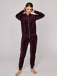 Костюм спортивний жіночий велюровий ELLEN Сливовий