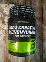 Креатин 100% Creatine Monohydrate BioTech USA 1kg банка 1000g моногідрат