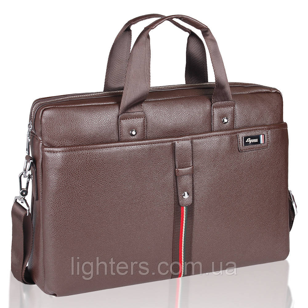 Сумка чоловіча Effeng на плече коричнева 541132, фото 1