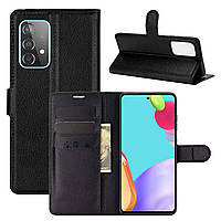 Чехол-книжка Litchie Wallet для Samsung Galaxy A72 Black