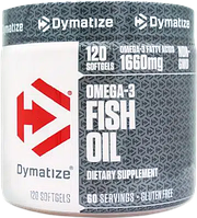 Omega 3 Fish Oil, Dymatize nutrition | 120 softgels |