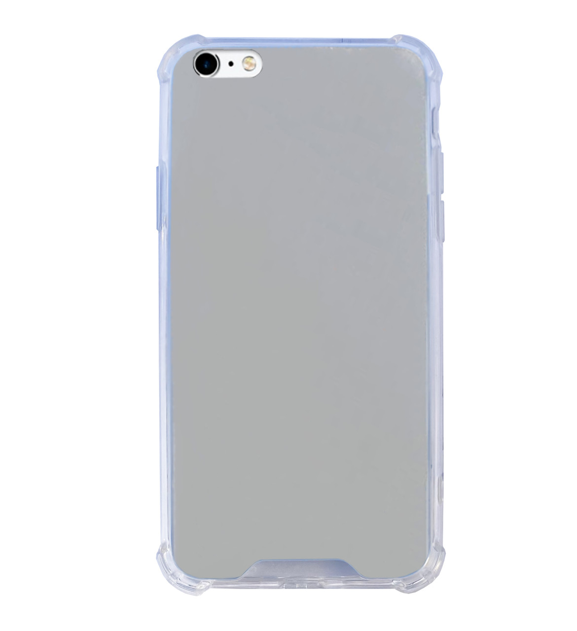 Чохол Силіконовий Дзеркало для iPhone 6/6s (01) Silver срібний