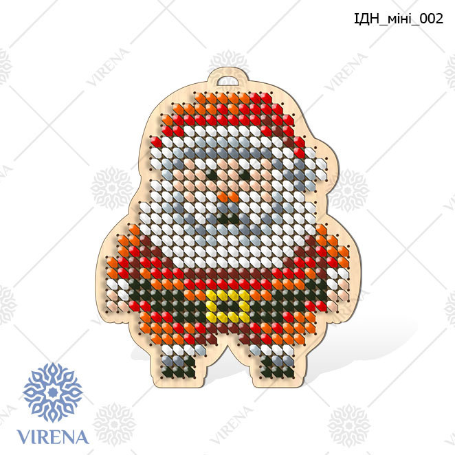 Ялинкова іграшка під вишивку ІДН_МІНІ_002