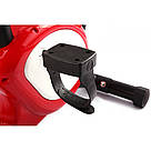 Велотренажер професійний механічний кардіотренажер домашній Atleto B201 для дому вертикальний червоний, фото 4