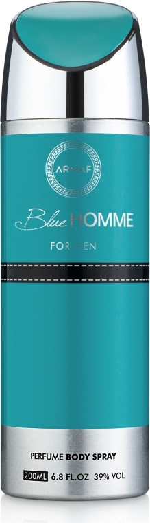 Чоловічий парфумований дезодорант-спрей Armaf Homme Blue, 200 мл, фото 1