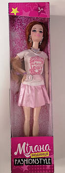 Шарнірна лялька “Мілана модниця”