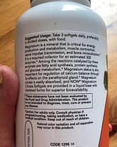 Цитрат магнію Now Foods Magnesium Citrate 180 гелевих капсул, фото 5