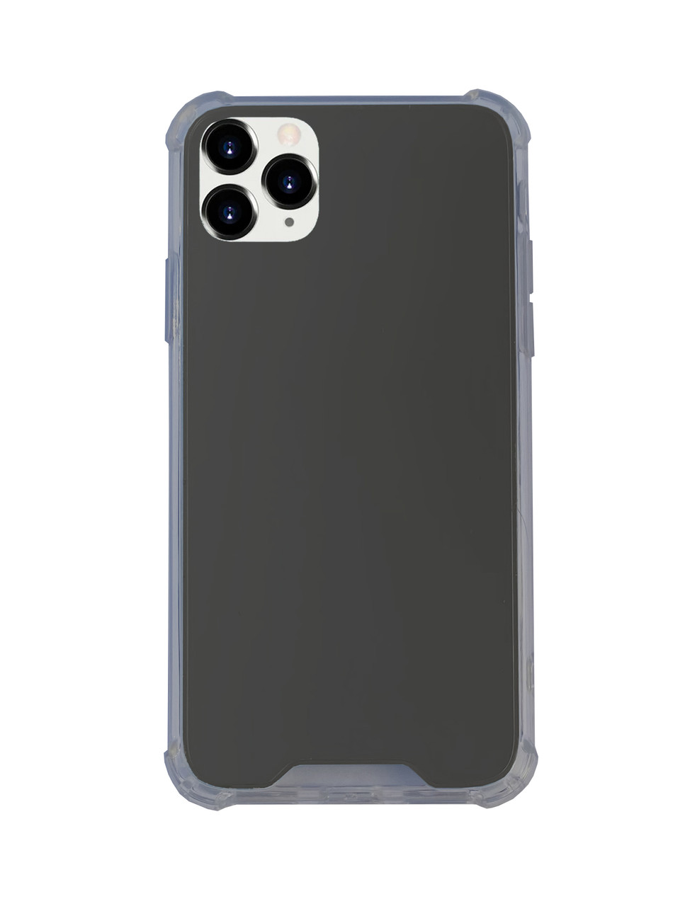 Чохол Силіконовий Дзеркало для iPhone 12 Pro (04) Black чорний