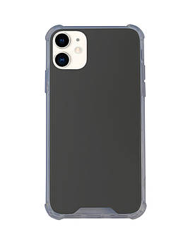 Чохол Силіконовий Дзеркало для iPhone 12 (04) Black чорний