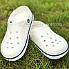 Сабо Crocs Bayaband Clog 37 р 23.2-24 см Білі 205089-126-M5/W7 White, фото 5