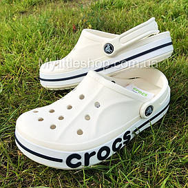 Сабо Crocs Bayaband Clog 37 р 23.2-24 см Білі 205089-126-M5/W7 White