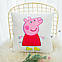 Подушка декоративна мультгерой "Свинка" розмір 45*45 Код 10-3050, фото 4