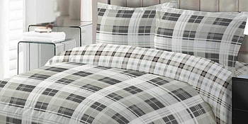 Комплект постільної білизни "ТЕП" євростандарт 328 Tartan, 70x70