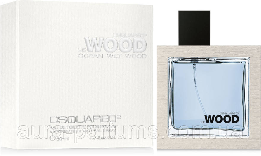 Чоловічі парфуми Dsquared2 He Wood Ocean Wet Wood Туалетна вода 100 ml/мл