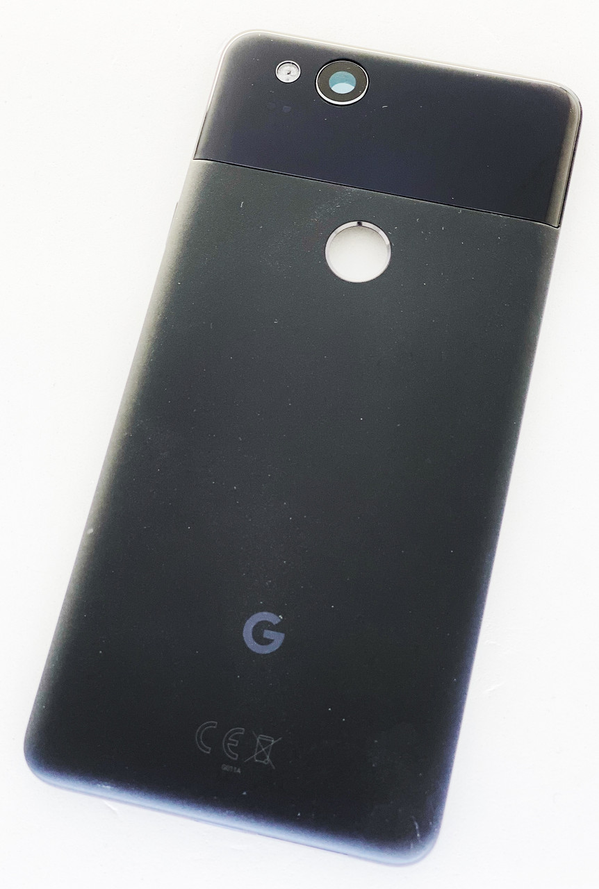 Задня кришка для Google Pixel 2, чорна, оригінал, фото 1