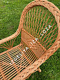 Крісло з лози «Ромб», фото 3