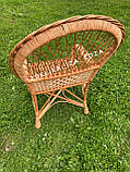 Крісло з лози «Ромб», фото 4