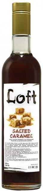 Сироп до кави і десертів "Loft" зі смаком "Солона Карамель" 0,7 л