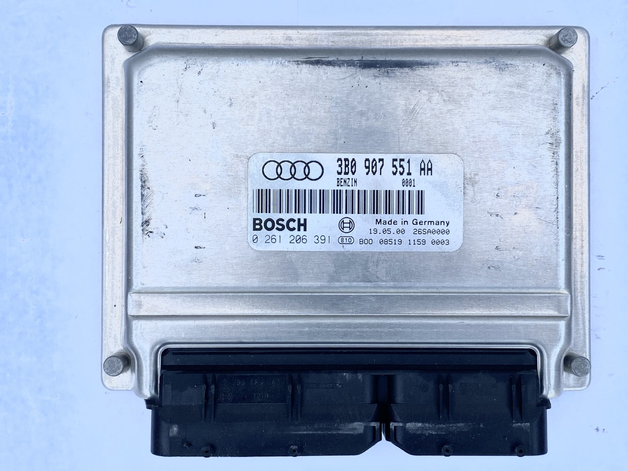 Блок керування Audi a6 c5 2.8 3B0907551AA / 3B0 907 551 AA / 0261206391 benzin Bosch, фото 1