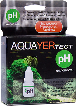AQUAYER тест pH (Кислотність)