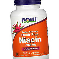 Ніацин NOW Flush-Free Niacin 250 мг 90 капсул Вітамін В-3