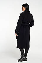 Пальто-тренч женское демисезонное шерстяное, миди, 1370  р-ры 42-48, фото 3