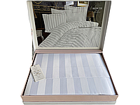 Комплект постільної білизни Maison D'or Fous Linens White бамбук 220-200 см білий