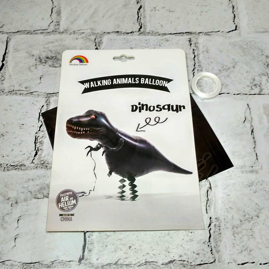 Повітряна куля фольгована Дінозавр, 90х40 см