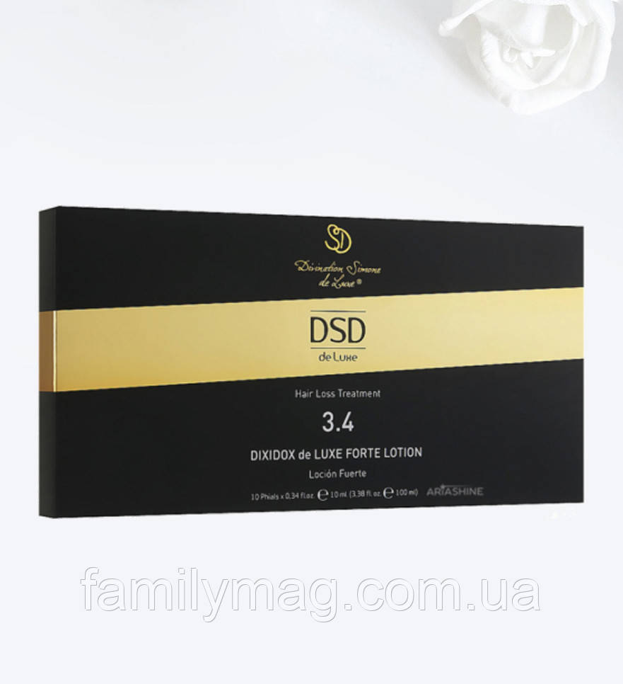 Лосьйон Форте Діксідокс Де Люкс № 3.4 Dixidox Forte Lotion Simone DSD De Luxe 10 шт / 10 мл