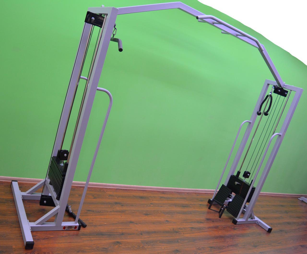 Кросовер подвійна блокова рамка стек 2 по 100 кг Профсерія Силові тренажери Блокова рама