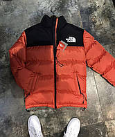 Мужской стильный зимний пуховик TNF Mountain 700 The North Face - 20 TNF оранжевый