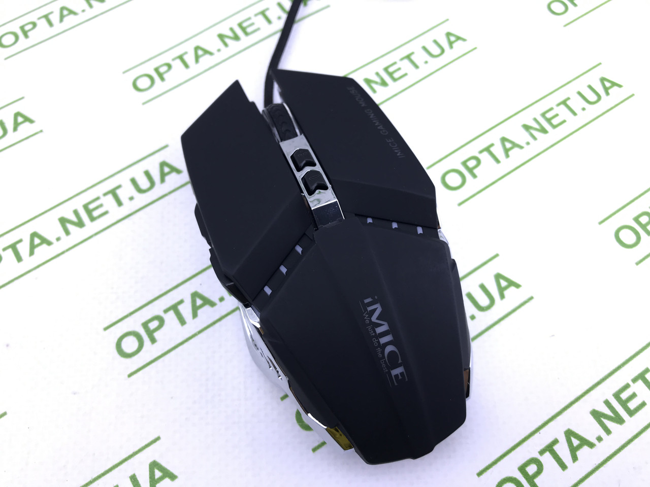 Мишка дротова ігрова iMICE T80 3200 DPI з підсвічуванням, фото 1