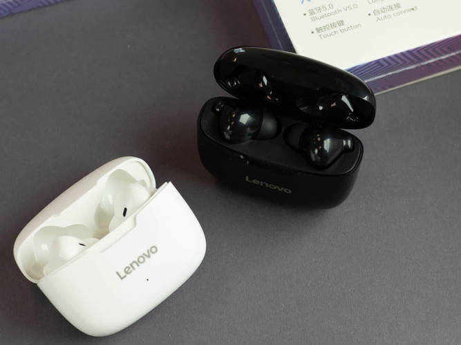 Беспроводные наушники Lenovo XT90 TWS Bluetooth 5.0 с микрофоном и ...