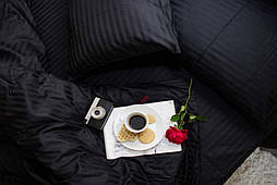 Комплект Stripe LUX BLACK 1/1см Комфорт текстиль