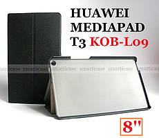 Стійкий чорний чохол-книжка Huawei Mediapad T3 8 KOB-L09