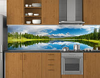 Стеновая панель кухонная ПЭТ 62х205 см - 1,2мм