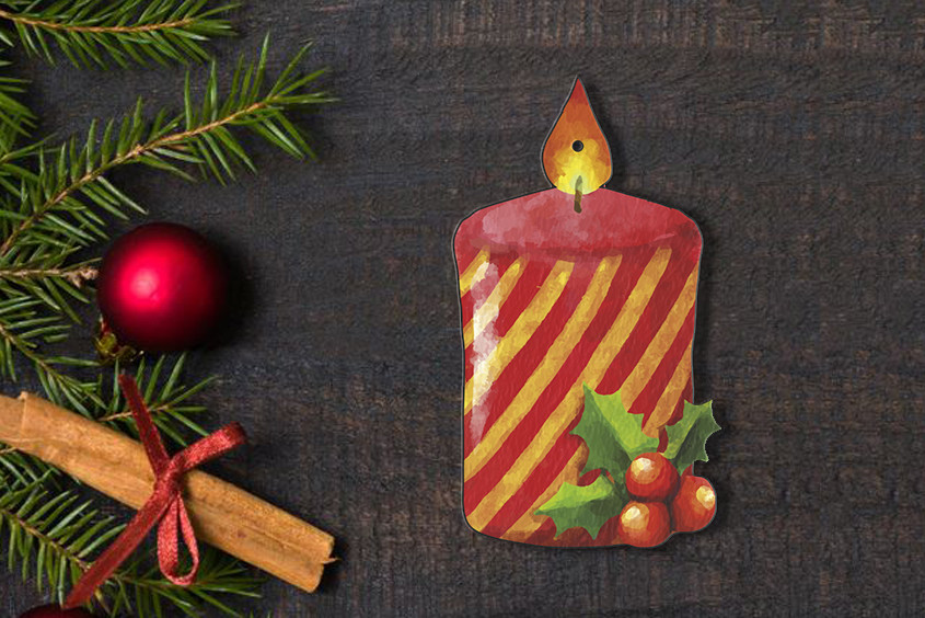 Ялинкові іграшки з печаткою