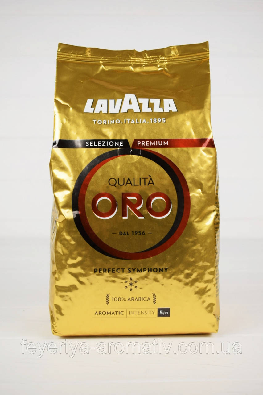 Кава в зернах Lavazza Qualita Oro 1 кг Італія, фото 1