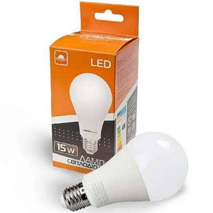 Лампа світлодіодна 15W 4200K A-15-4200-27 Е27
