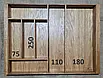 Органайзер із дерева (дуб) для столових приладів P 56.40, фото 6