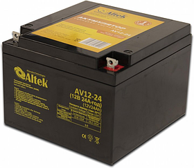 Гелева акумуляторна батарея Altek ABT-24Аh/12V GEL